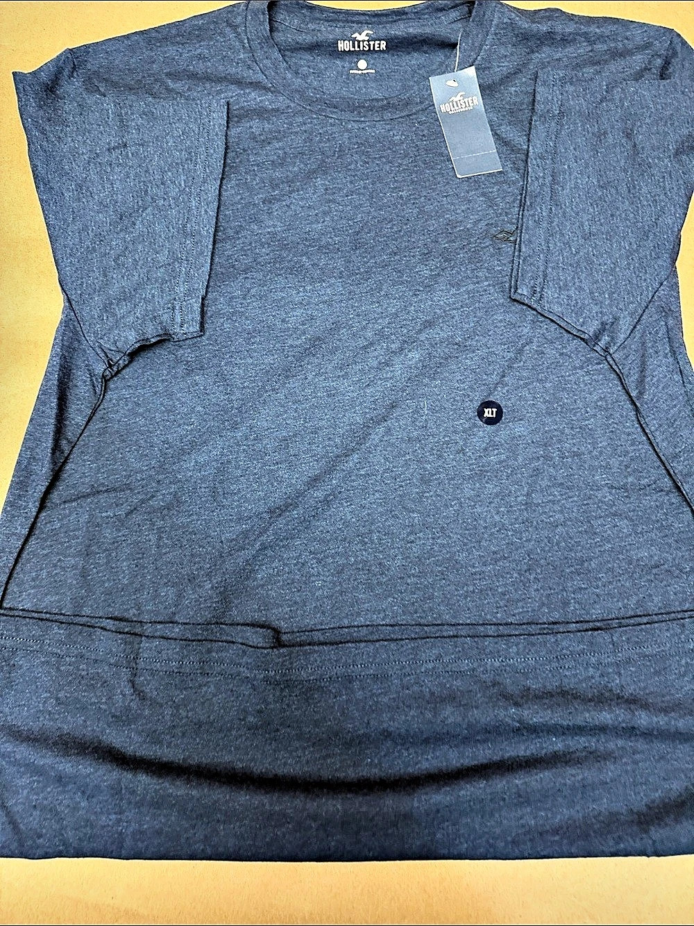 Hollister Short Sleeve Tee in Blue Size XL NWT